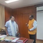 Meeting with State Transport Minister of GOA Honorable Shri. Mauvin Godinho